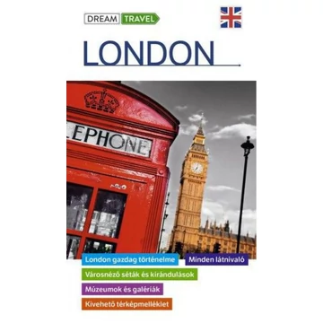 London útikönyv - kivehető térképmelléklettel
