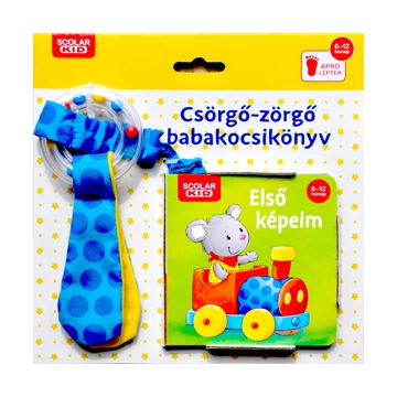 Csörgő-zörgő babakocsikönyv - Első képeim