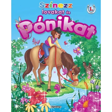 Színezz lovakat és pónikat 1. (Itatás)