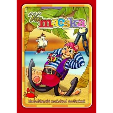 Vasmacska - Iskolaelőkészítő munkafüzet óvodásoknak