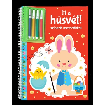 Itt a húsvét! - Színező matricákkal és filctollal