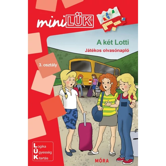 A két Lotti - Játékos olvasónapló - MiniLÜK - Móra EDU