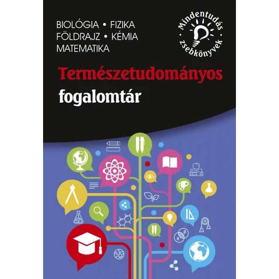 Természettudományos fogalomtár – biológia, fizika, földrajz, kémia, matematika