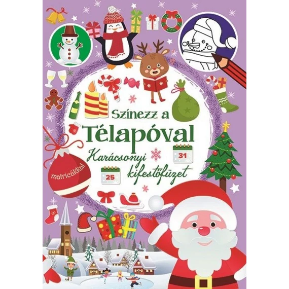 Színezz a Télapóval