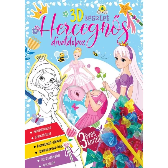 3D készlet – Hercegnős divatdoboz