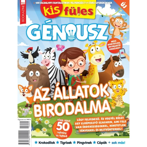 Füles Bookazine - Kis Füles Géniusz - Az állatok birodalma