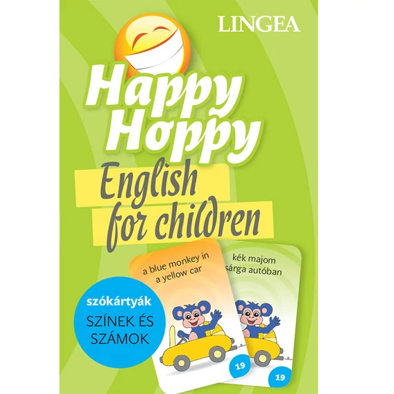 Happy Hoppy Szókártyák - színek és számok